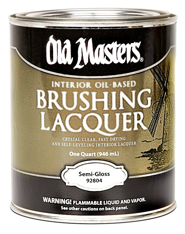 Buy the Old Masters 92804 Brushing Lacquer SemiGloss, Quart