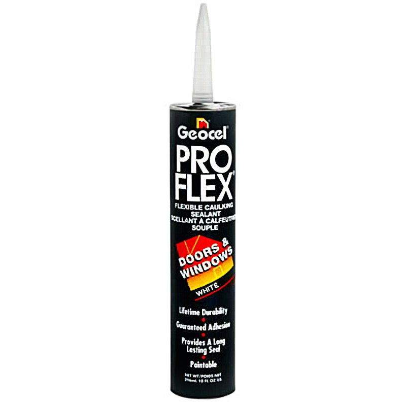 Buy the Geocel USA 26101 Tripolymer Sealant, Proflex White 10 oz Hardware World