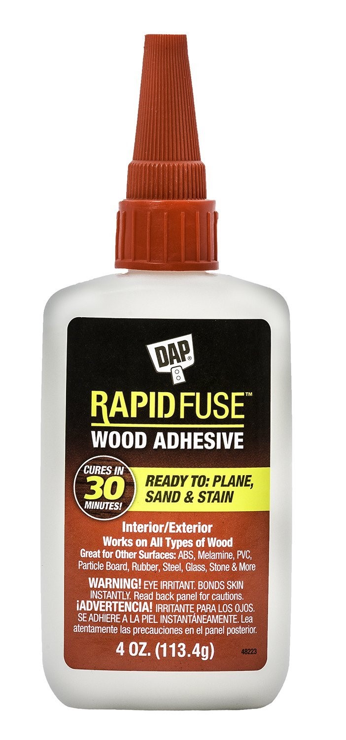 Buy the DAP 00157 Rapid Fuse Wood Adhesive 4 oz Hardware World