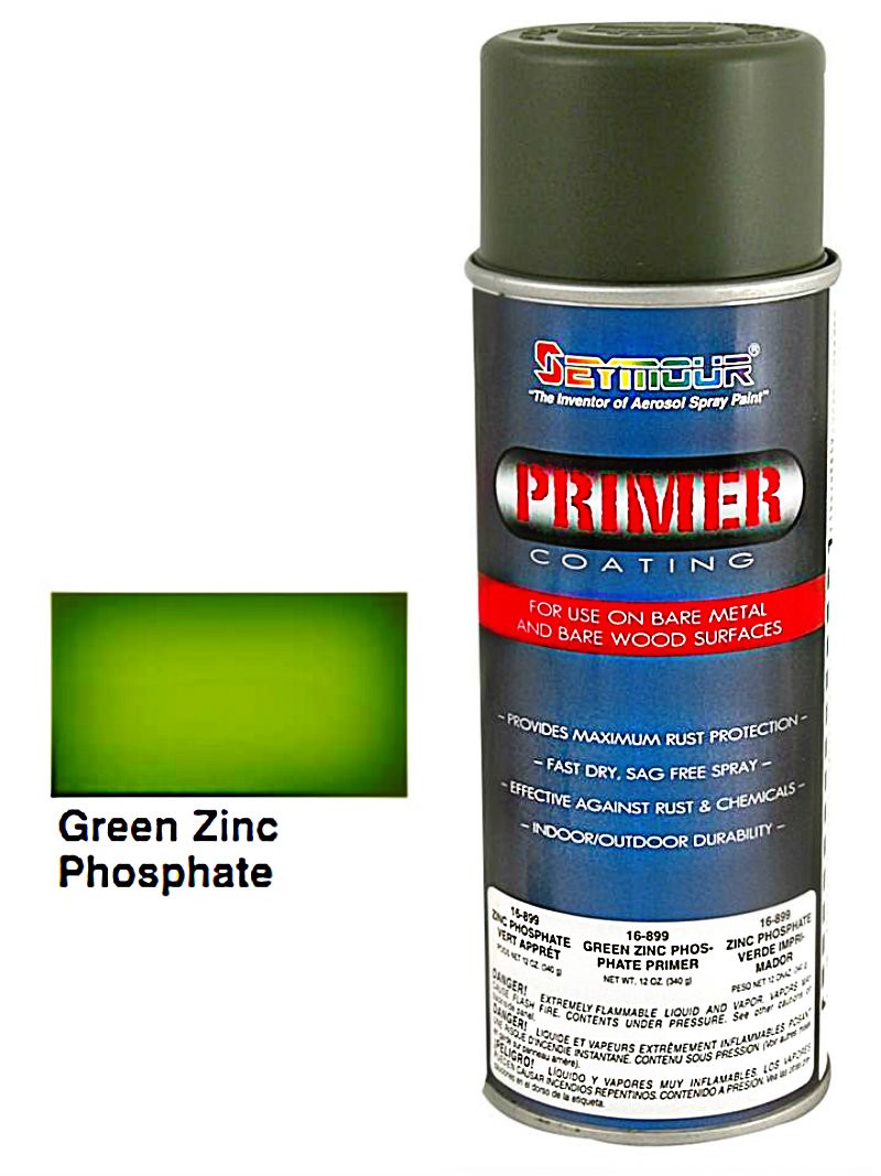Buy the Seymour Paint 16899 Zinc Phosphate Primer, Green Zinc 16 oz