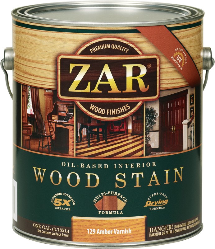 Buy the UGL 12913 Wood Stain, Amber Varnish 1 Gallon Hardware World