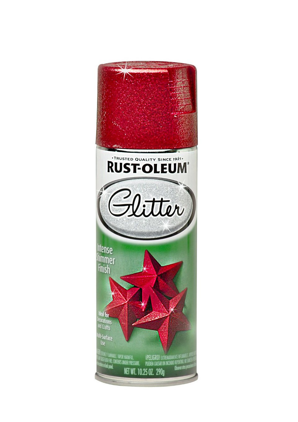 Buy the RustOleum 268045 Spray Glitter, Red 10.25oz Aerosol Cans at