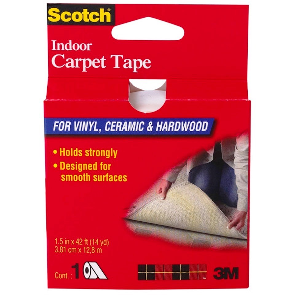 Buy the 3M 051131626652 Scotch Carpet Tape 1.5 inch x 42 feet
