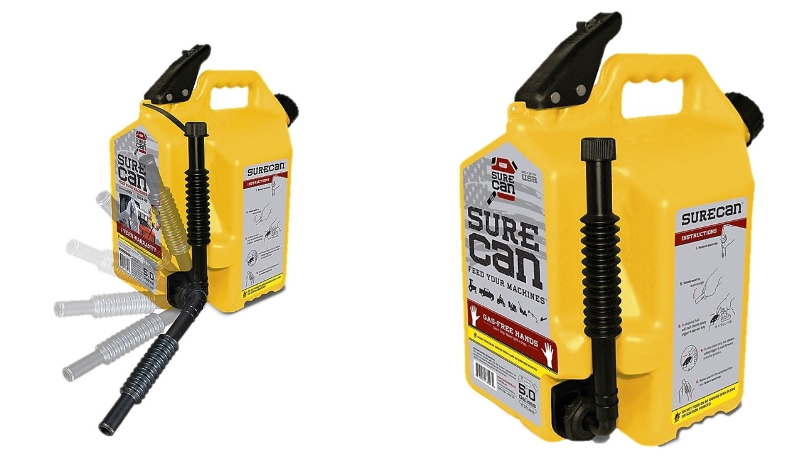 Buy the SureCan SUR50D1 Diesel Can With Rotating Spout 5 Gallon