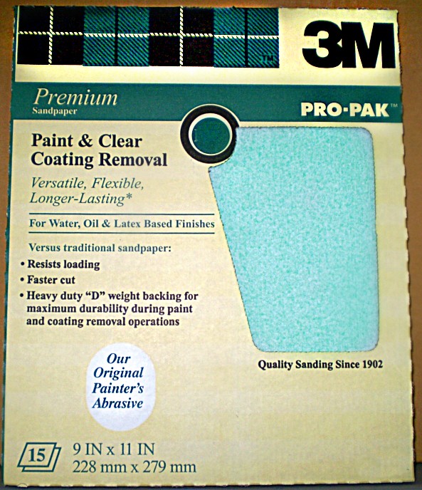 Buy the 3M 88608NA ProPak Sandpaper, Paint/Varnish Removal/120 Grit