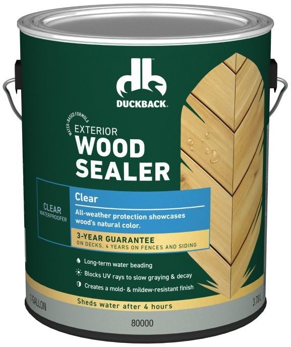 Buy the SuperDeck/DuckBack DBWB8000016 80000 1g Clear Wood Sealer