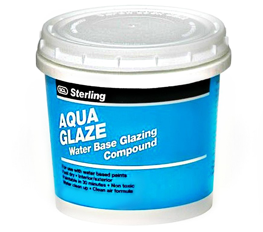 Buy the Savogran 021016 Aqua Glaze Glazing Compound Half Pint Hardware World