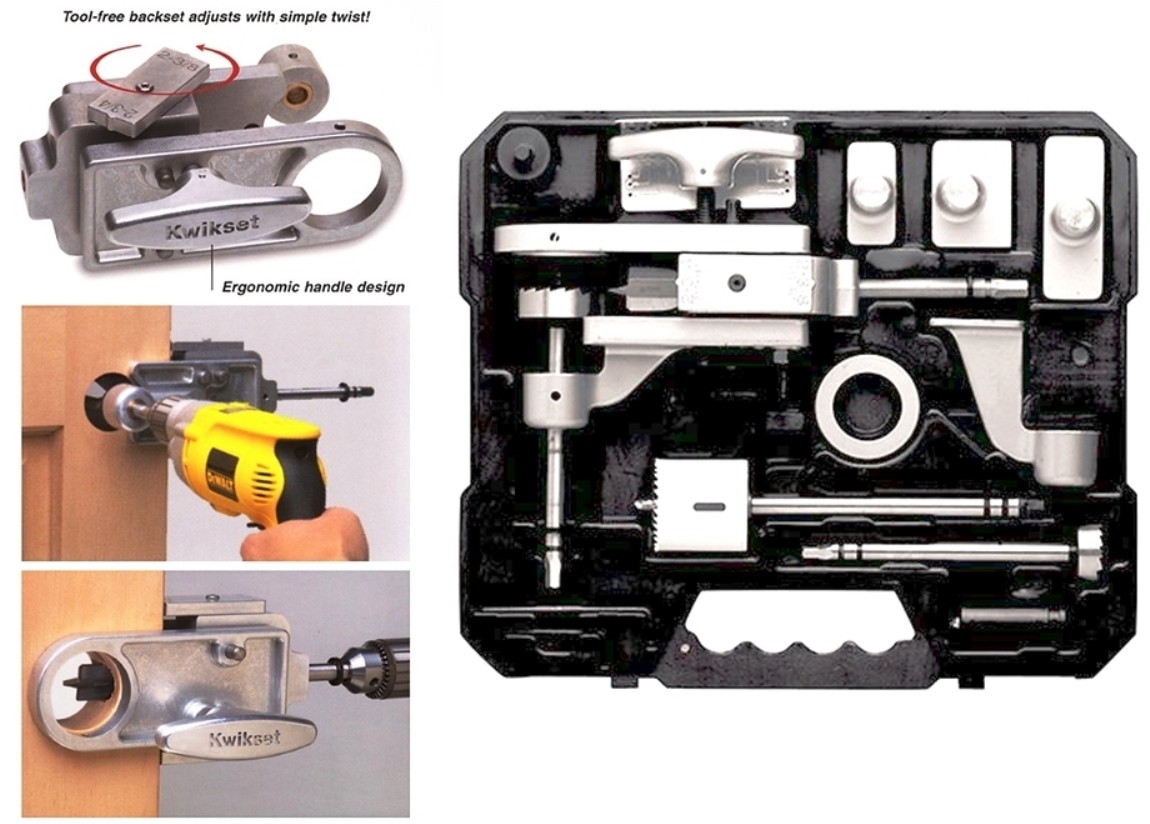Buy the Kwikset 91380001 Heavy Duty Door Lock Installation Kit
