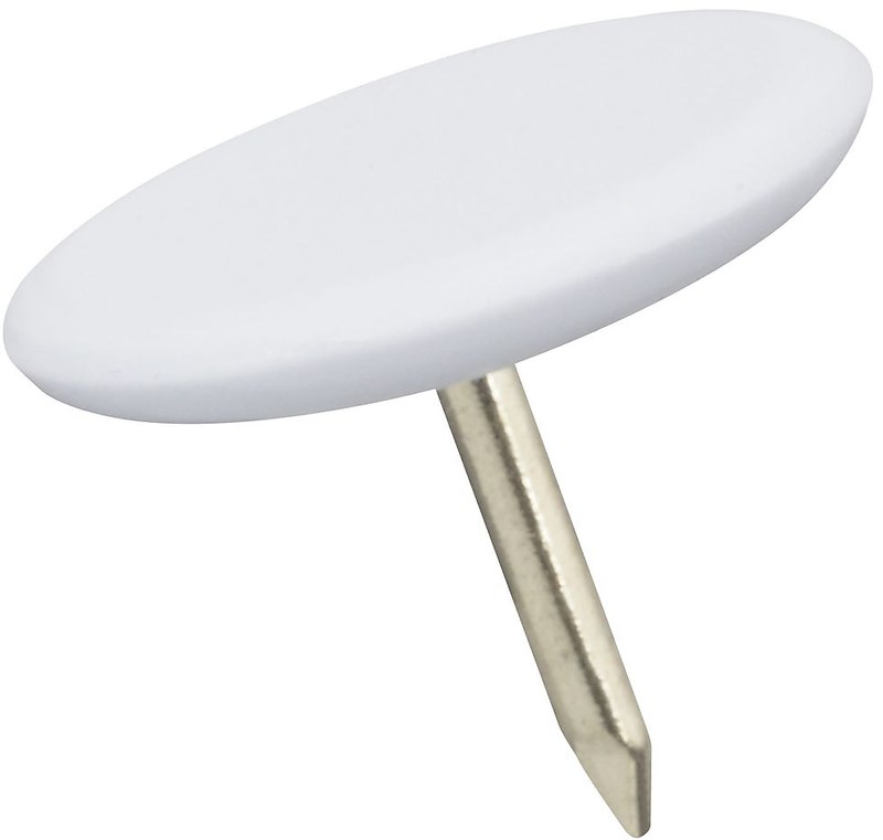 Buy the National 259663 Thumb Tacks, White Pack of 40 Hardware World