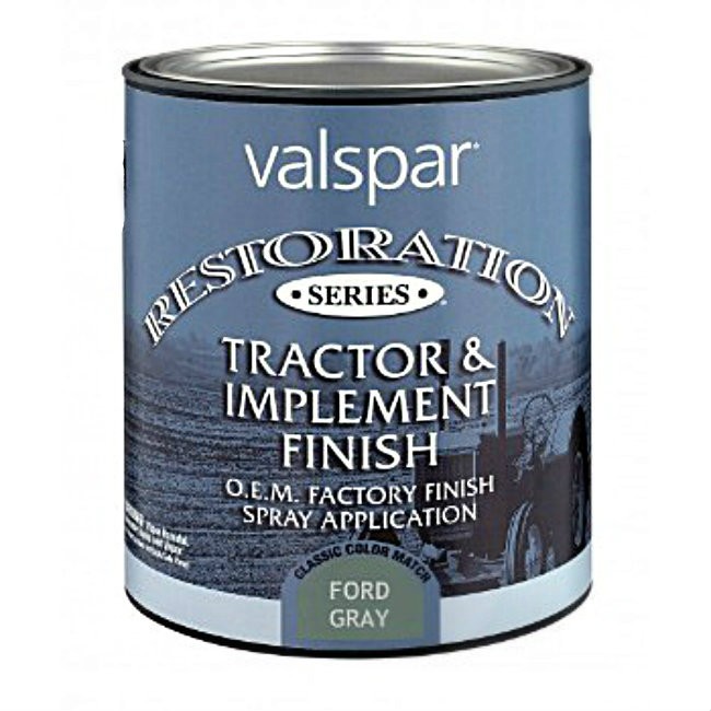 Buy the Valspar 27000334805 Ford Gray Restoration Paint. Qt at