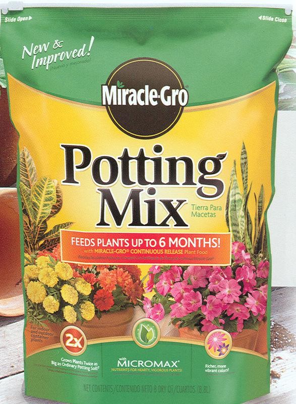 Buy the Scotts Miracle Grow 76278300 8 Qt Prem Potting Mix Hardware World