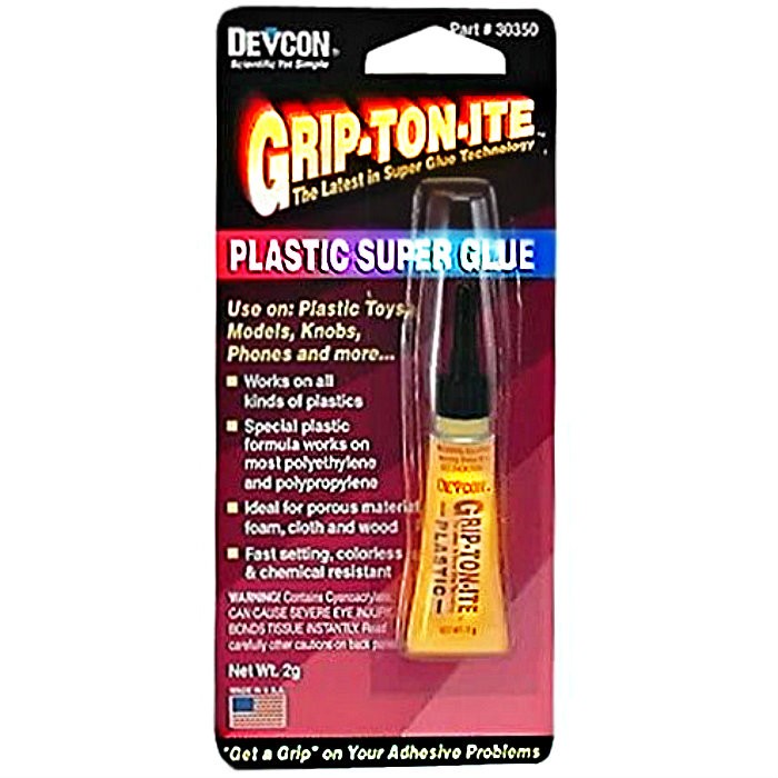 Buy the Devcon 30350 Griptonite Plastic Super Glue at Hardware World