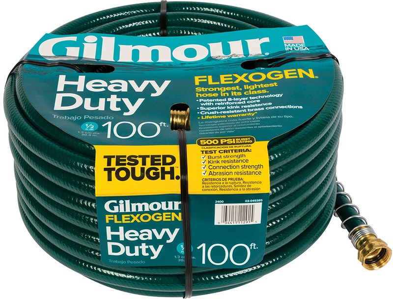 Buy the Gilmour 10-12100 Flexogen 8-Ply Hose ~ 1/2" x 100 Ft | Hardware