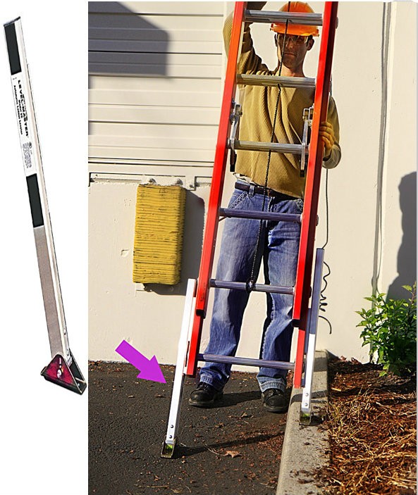 Buy the Werner PK802 LevelMaster Auto Ladder Levelers w/Swivel Feet