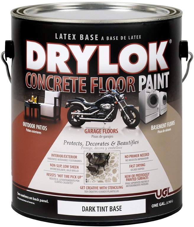 Buy the UGL 21713 Drylok Concrete Floor Paint, Dark Tint Base Gallon