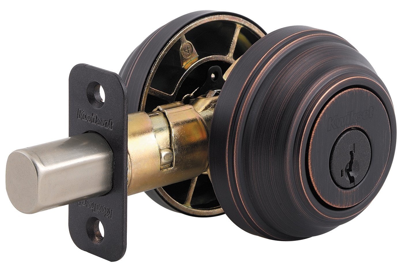 Buy the Kwikset 99850057 Double Cylinder SmartKey Deadbolt,