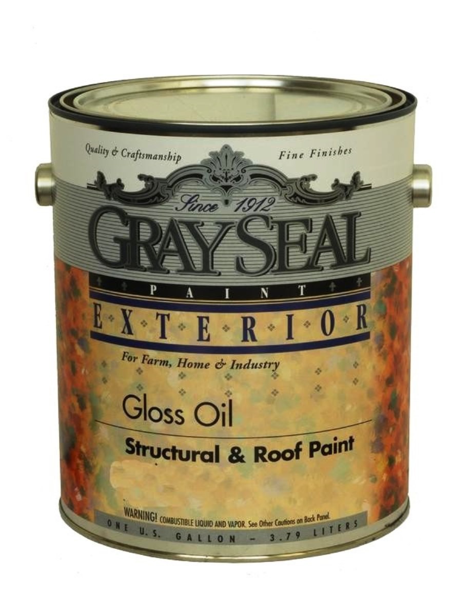 Buy the California Prod/GraySeal 623 Structural & Roof Paint, Gloss Oil Black Gallon