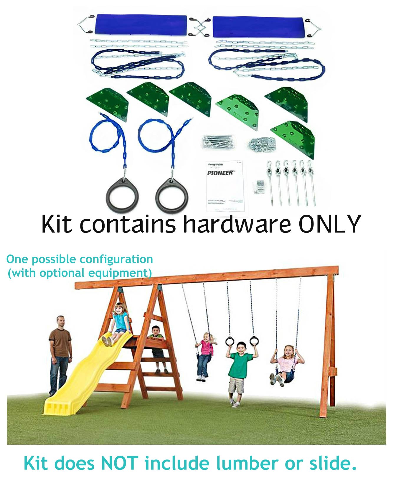 Buy the Swing N Slide NE4433 Pioneer Playground Hardware Kit at