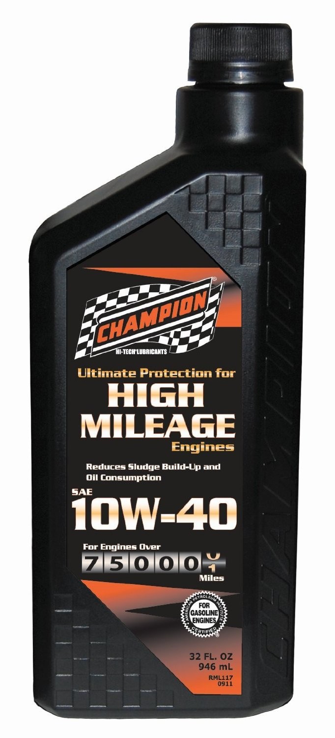 Buy the Champion 4030H Motor Oil High Mileage, 10W40 Hardware World