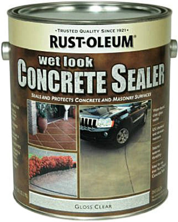 Buy the RustOleum 239416 Concrete Sealer, Wet Look Gloss Clear