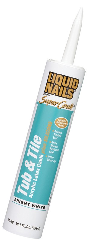 liquid nails porcelain tile