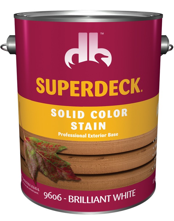 Buy the SuperDeck/DuckBack 96064 Solid Color Stain, Brilliant White