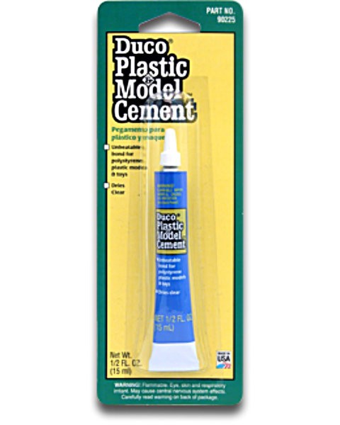 Buy the Devcon 90225 DUCO Plastic & Model Cement ~ 0.5 oz Tube at