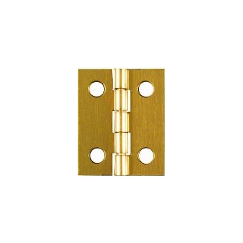 Solid Brass/Pb Hinge Visual Pack 1801 1 x 13/16 inches