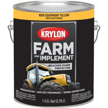 Krylon New Equipment Yellow Farm and Implement Paint