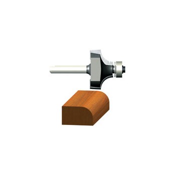 Roundover and Beading Router Bit - 1.25 x 21/32 x 2.31 inch