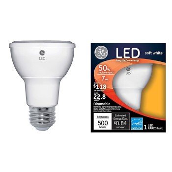 Par20 LED Indoor Floodlight Bulb ~ Dimmable 