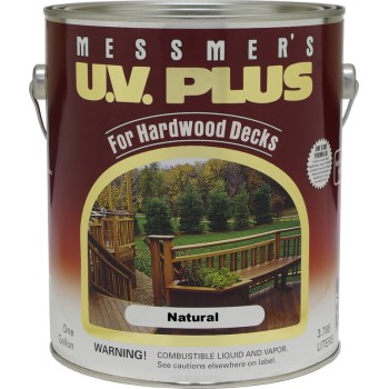 Messmer's UV Plus for Hardwood Decks - 250 VOC, Natural ~ Gallon