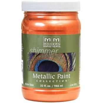 Metallic Paint, Burnt Orange 32 Ounce