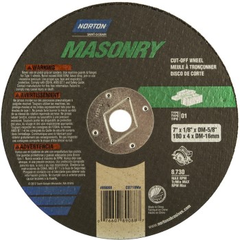 Masonry Cut Off Blade 7x1/8x5/8 