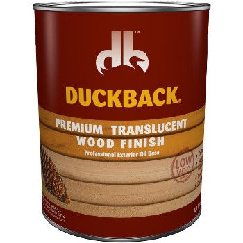 DuckBack Wood Finish, Cedar Gloss ~ Quart