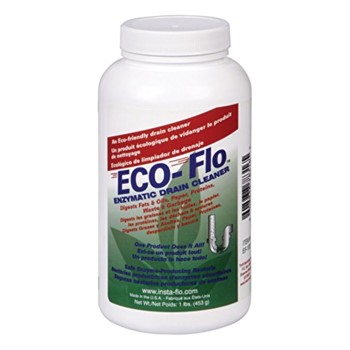 Eco-Flo Enzymatic Drain Cleaner ~ 1 lb Container