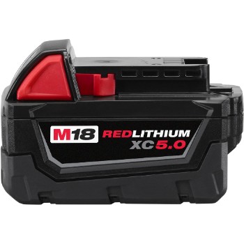 Red Lithium Battery Pack ~ 18 Volt - 5.0 AH