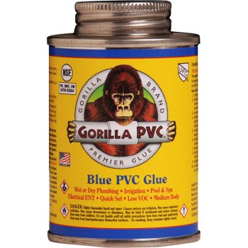 Blue Hot PVC Glue ~ 16 oz