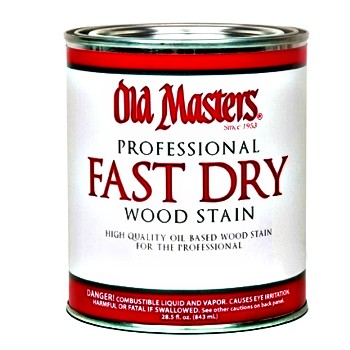 Fast Dry Wood Stain,  Dark Mahogany ~ Gallon 