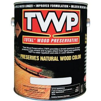 Total Wood Preservative,  Cape Cod Gray  ~  Gallon 