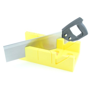 Mitre Box With Saw, 12 inch