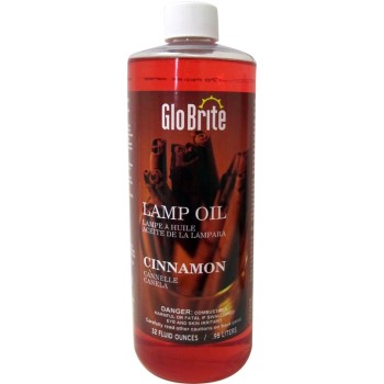 Glo-Brite Lamp Oil, Cinnamon ~ 32 oz.