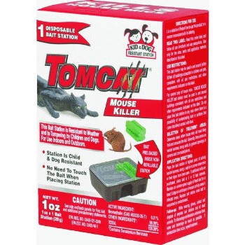 Tomcat Disposable Bait Station for Mice or Rats
