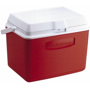 Ice Chest Cooler~ Red, 24 Quart