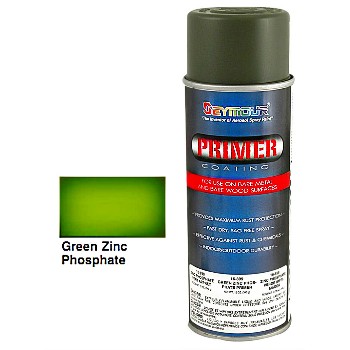 Zinc Phosphate Primer, Green Zinc ~ 16 oz Spray Cans