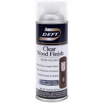 Wood Finish, Clear Semi-Gloss ~ 13 oz Spray
