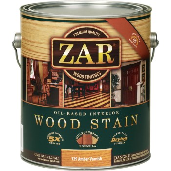 Wood Stain, Amber Varnish ~ 1 Gallon