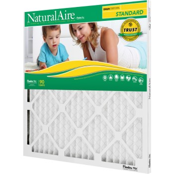 Naturalaire Standard Pleated Air Filter ~   10" x 30" x 1"