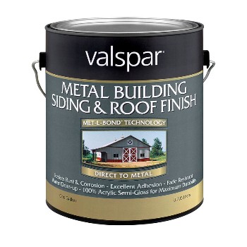 Metal Siding & Roof Finish, Brite White ~ Gallon
