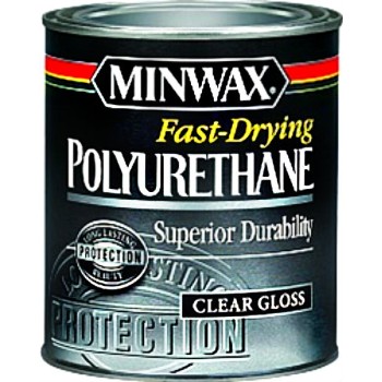 Polyurethane,  Fast Drying ~  Clear Gloss,  Pint